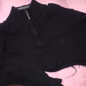 Cropped Nautica turtleneck (long sleeve)